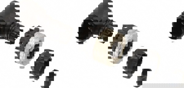 4 Amp, Female 90° to Male 90° Field Attachable Connector Sensor and Receptacle